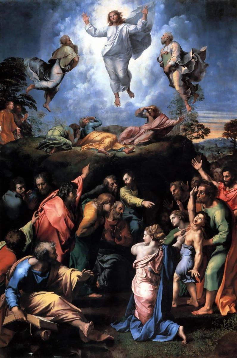 La transfiguración, Rafael