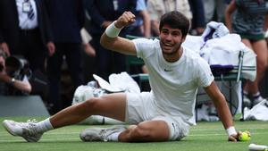 Alcaraz, campeón de Wimbledon ganando a Djokovic en una final épica