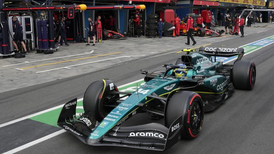 Alonso y Sainz saldrán cuarto y quinto en el GP de Australia