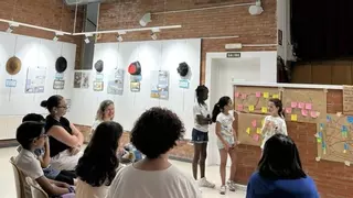 El barrio del Arrabal convierte a la infancia en protagonista de un proyecto europeo por una vida más sana y activa
