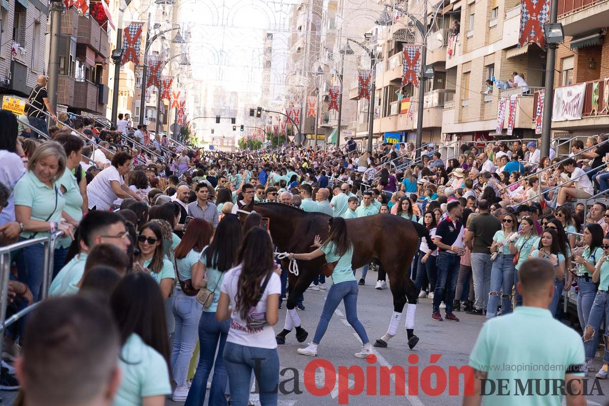 Pasacalles caballos del vino al hoyo