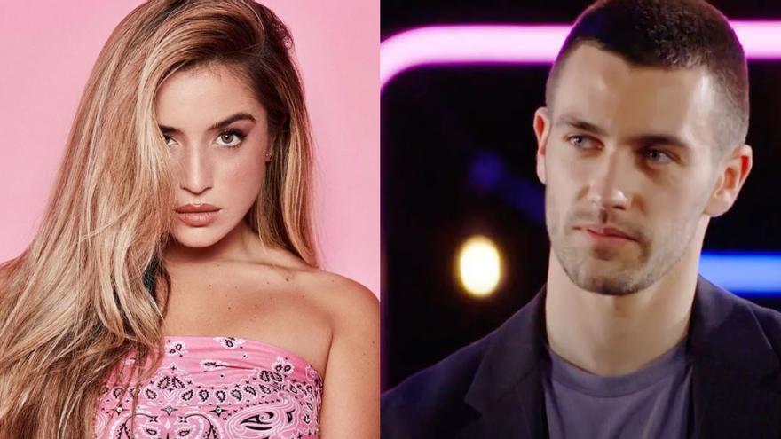 La cantante Lola Índigo y el concursante Saúl Braco de &#039;Love Island&#039;.