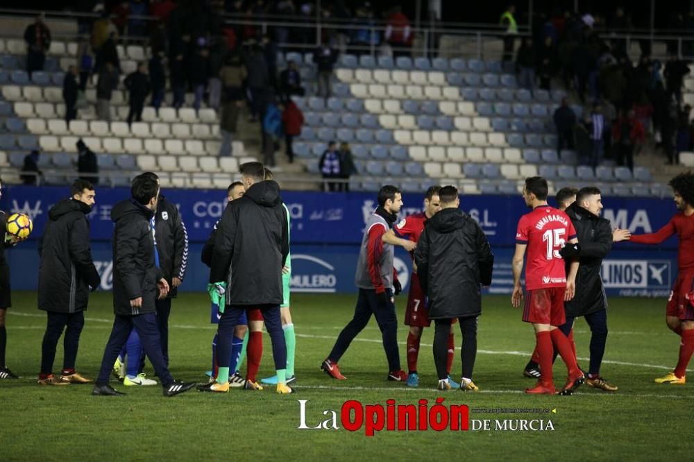 Partido entre el Lorca y el Osasuna