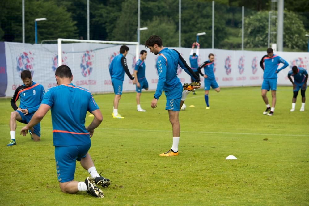 Entrenamiento del Real Oviedo