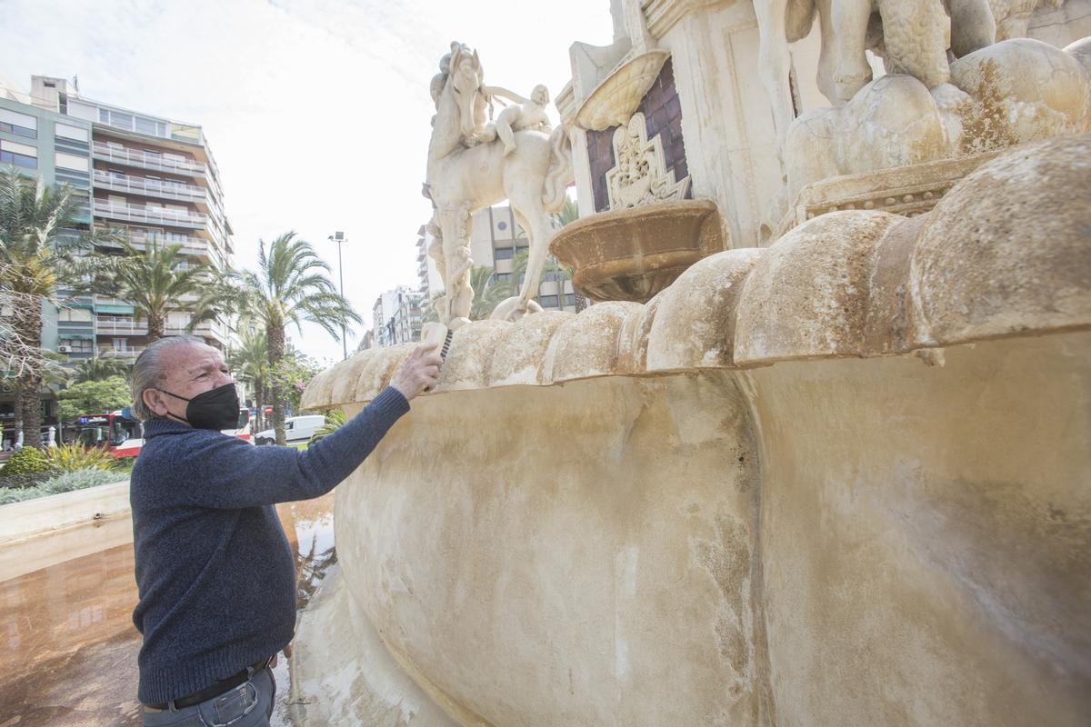 Una técnica para quitar las manchas
