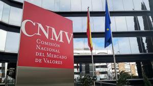 Imagen de la sede de la Comisión Nacional del Mercado de Valores.