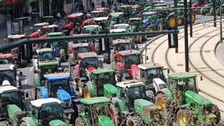 Los agricultores sacarán los tractores en cinco comarcas de la Región