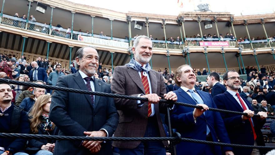 El Rey preside la corrida del 19 de marzo