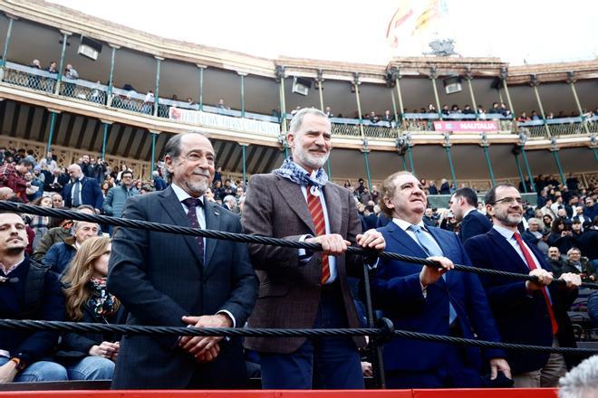 El Rey preside la corrida del 19 de marzo