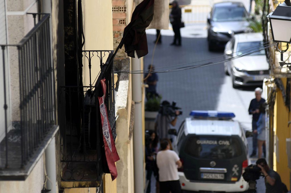 Las imágenes del incendio que ha acabado con la vida de tres personas en Ricote