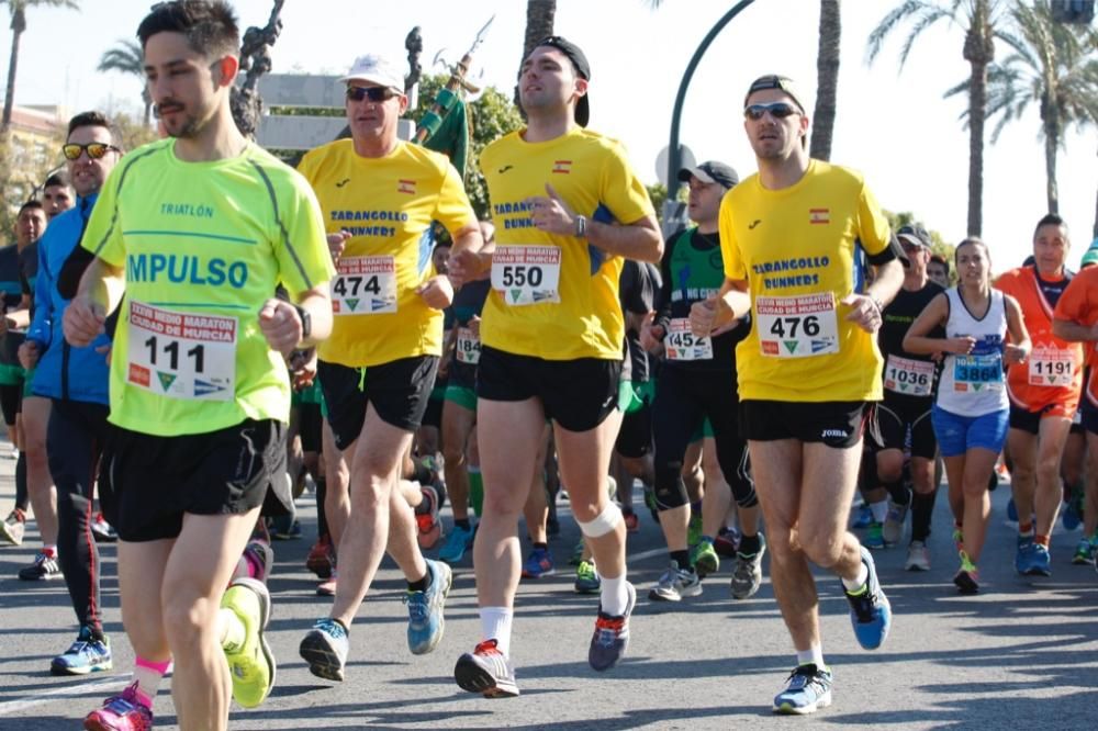 Media Maratón Murcia: Paso por Puente Reina Sofía