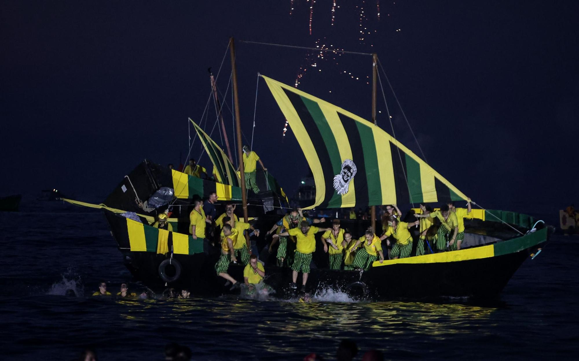 Desembarco moro en las fiestas de La Vila Joiosa
