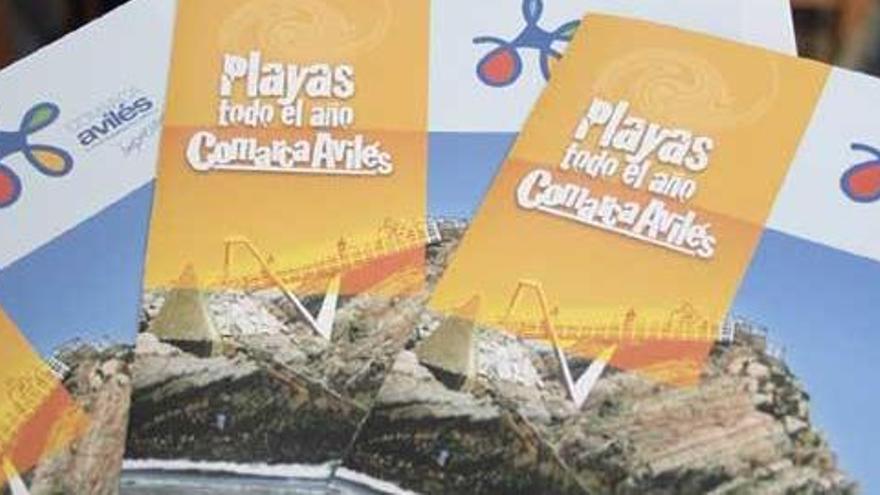 Folletos publicitarios de la Mancomunidad de Turismo.