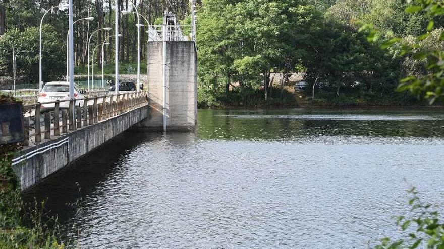 Embalse de Cecebre en julio de 2018.