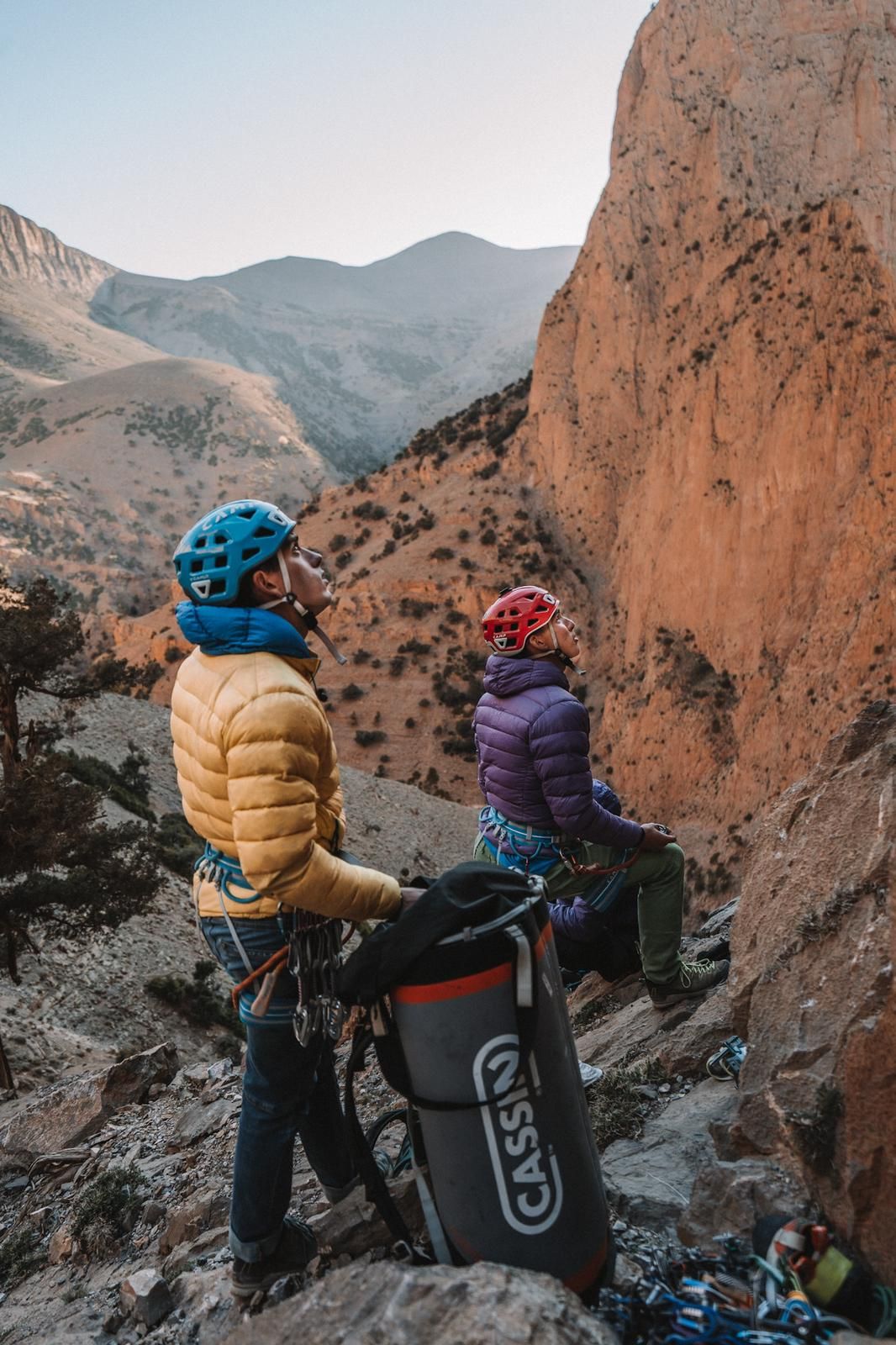 Los Couple Climbers abren una nueva vía de escalada en el Atlas de Marruecos