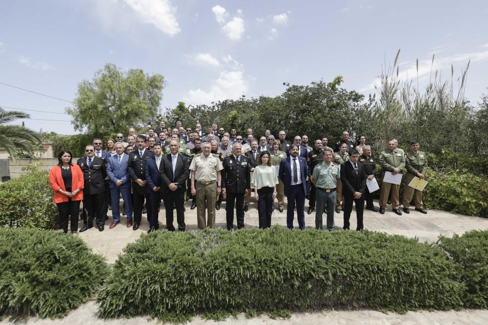 La seguridad privada celebra su día  en Baleares y entrega 62 menciones honoríficas