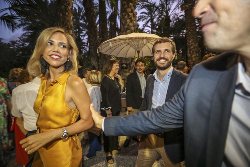 Pablo Casado acude a una celebración familar celebrada en el Huerto del Cura