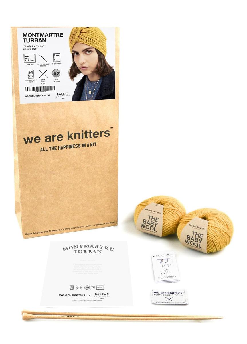 Kit Turbante We Are Knitters