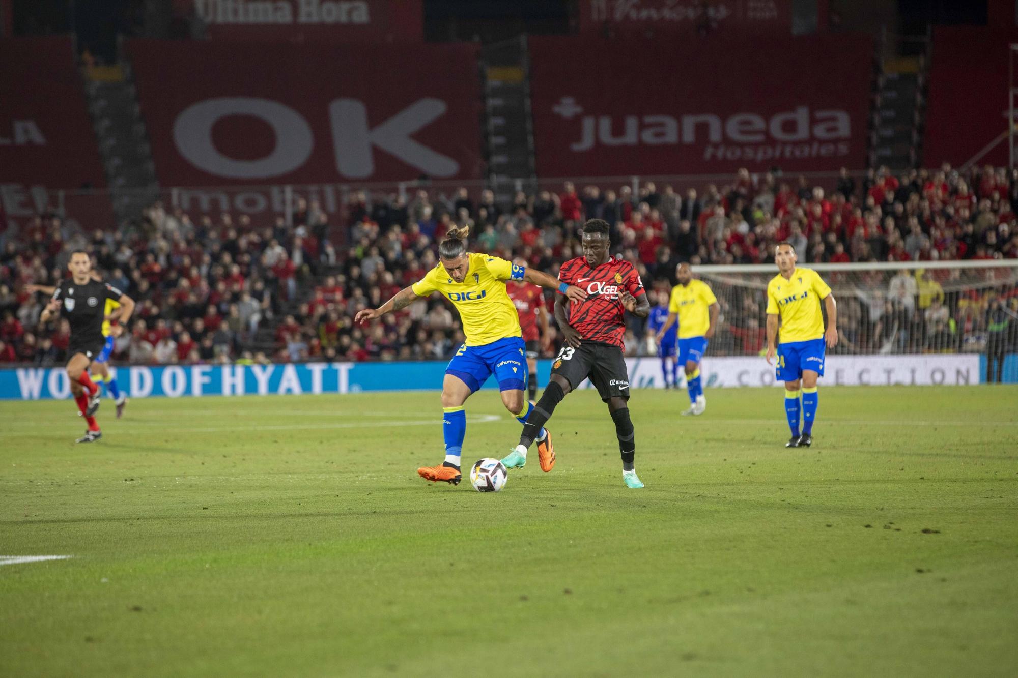 El RCD Mallorca-Cádiz, en fotos