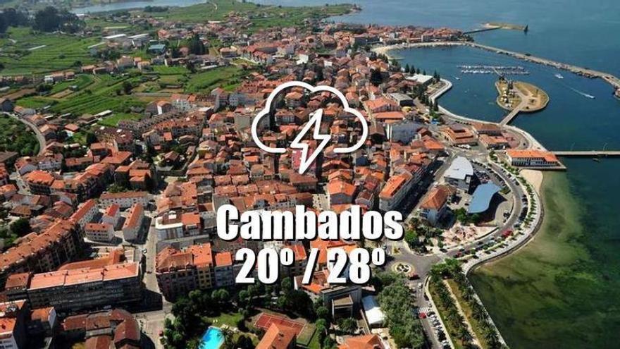 El tiempo en Cambados: previsión meteorológica para hoy, sábado 5 de septiembre