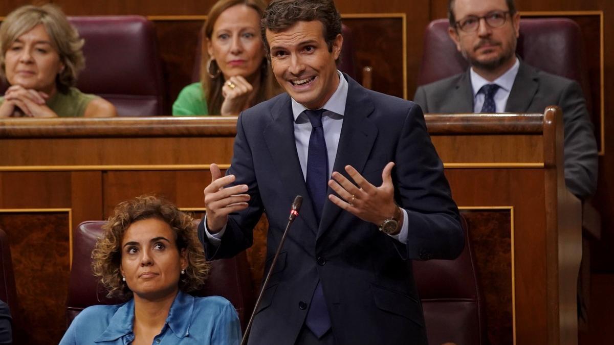 Pablo Casado en el Congreso de los Diputados