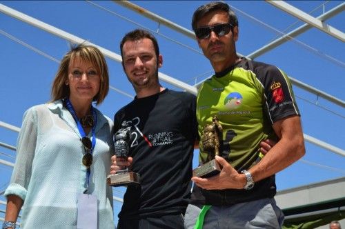 Podios de la I Media Maratón y 10K Base Aérea de Alcantarilla