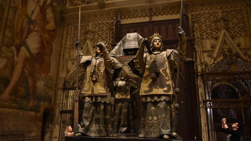 Tumba de CristÃ³bal ColÃ³n en la Catedral de Sevilla