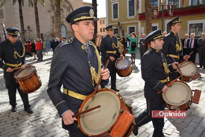 Procesión de los Estandartes y pregón de la Seman Santa de Cieza 2015