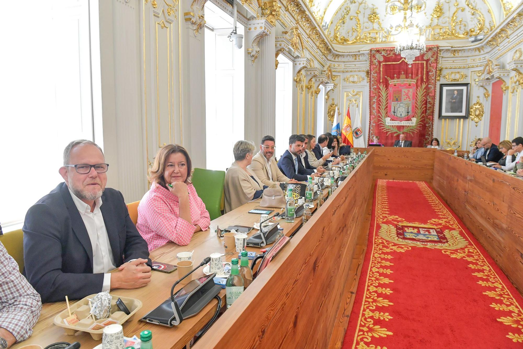 Último pleno del mandato 2019-2023 en el Ayuntamiento de Las Palmas de Gran Canaria