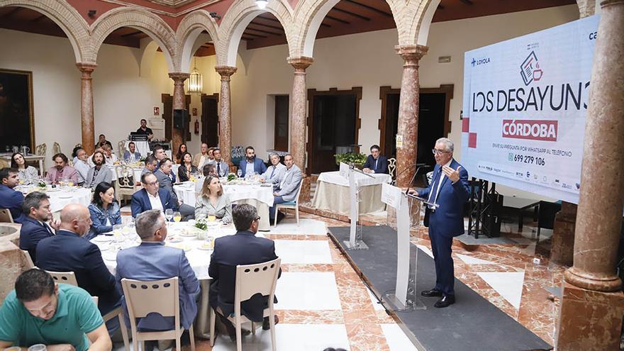 Juan Pérez, alcalde de Lucena en los Desayunos de Diario CÓRDOBA