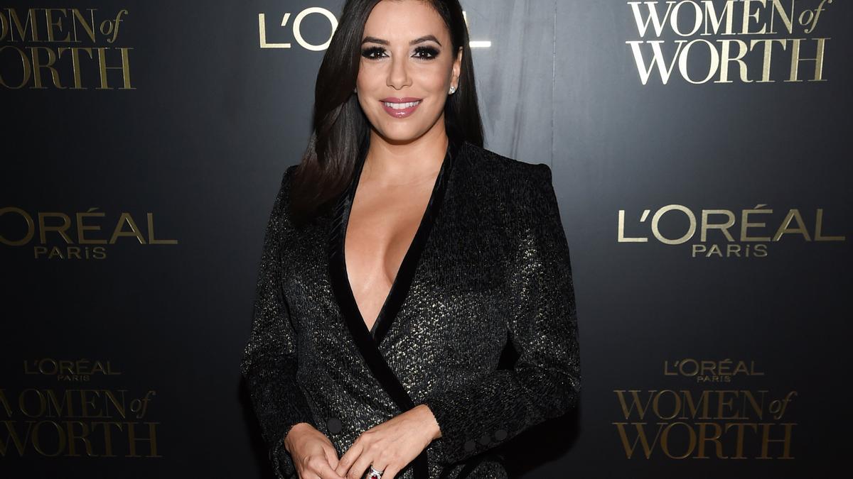 Eva Longoria el pasado 6 de diciembre