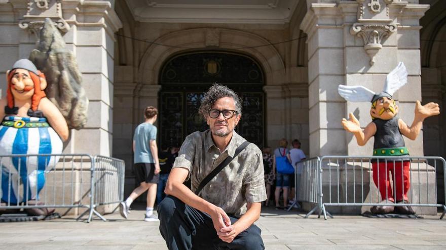 Miguel Robledo, ilustrador de banda deseñada: "Gústame moito a temática desta edición, que se preste atención á memoria histórica"