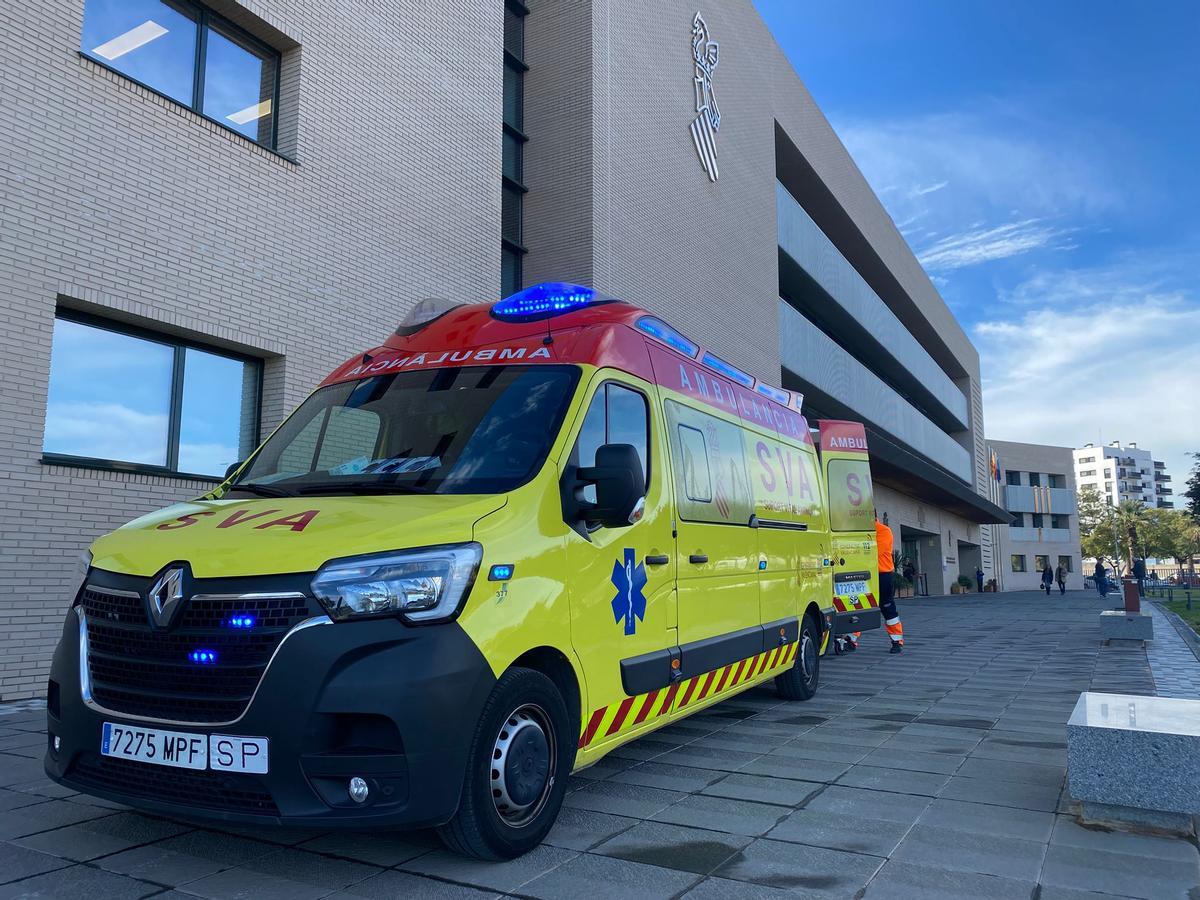 Medios sanitarios han atendido a la acusada en la sala