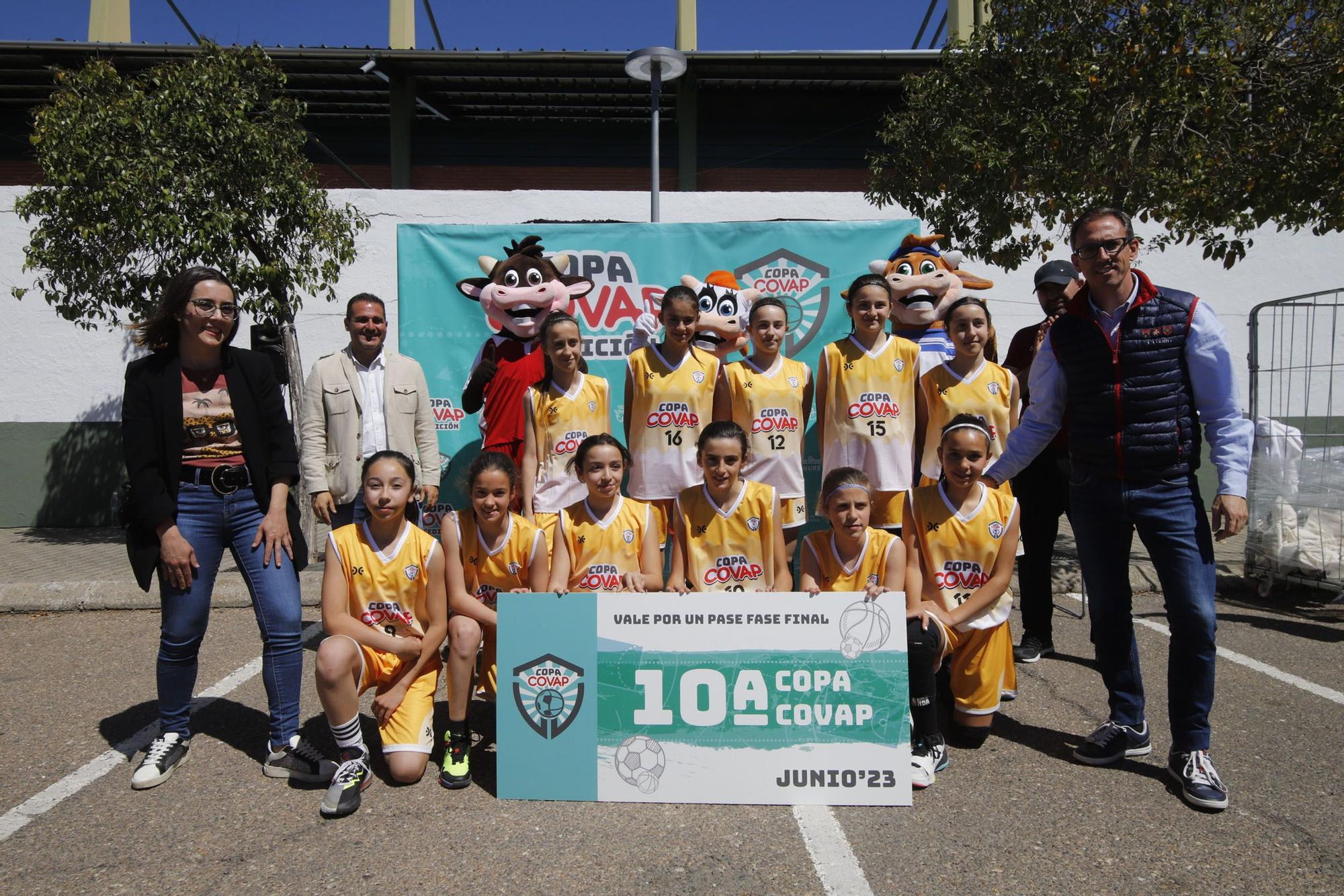 Cordobasket, ganador de la 10 Copa COVAP en Pozoblanco en baloncesto femenino