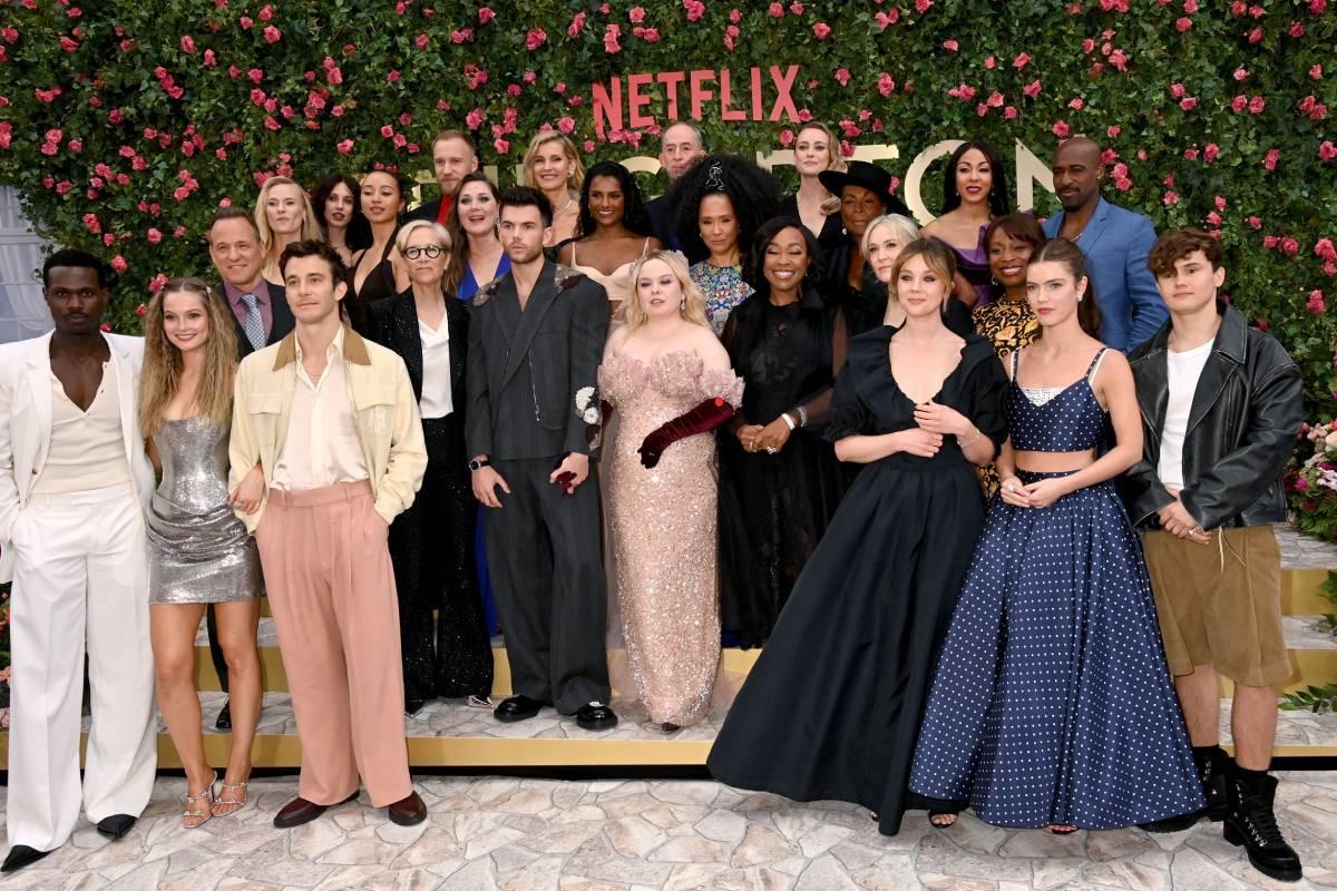 Los actores y actrices de 'Los Bridgerton' en la premiere de la tercera temporada