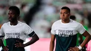 Vinícius, Mbappé y Konaté se negaron a mostrar el mensaje de apoyo a Ceuta