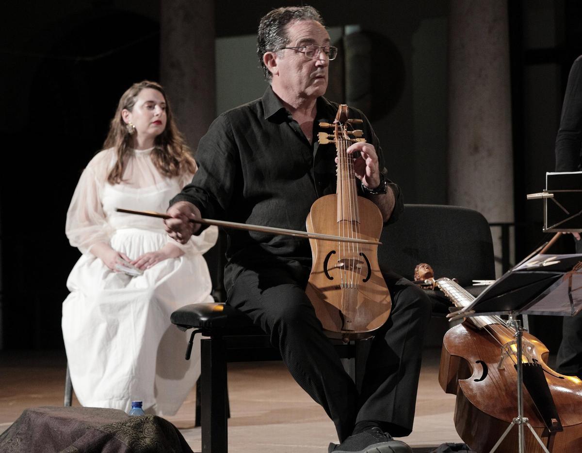 Carles Magraner, al cap de Capella de Ministrers, tornen a Morella un any més.