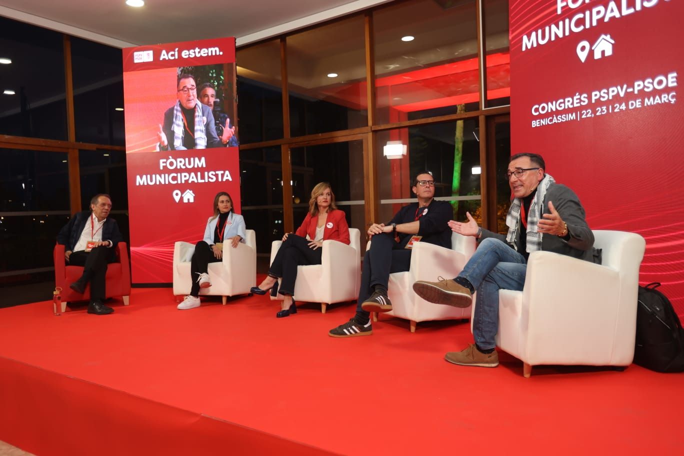 Congreso extraordinario del PSPV en Benicàssim