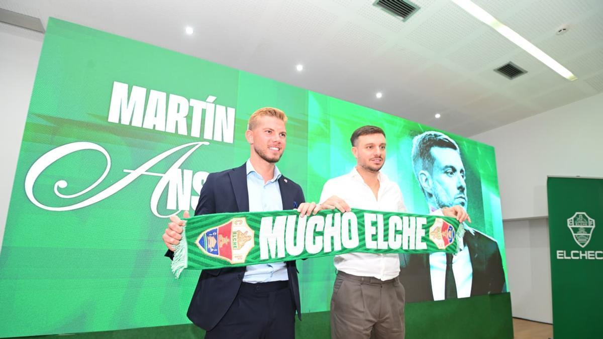 Presentación de Martín Anselmi, nuevo entrenador del Elche CF