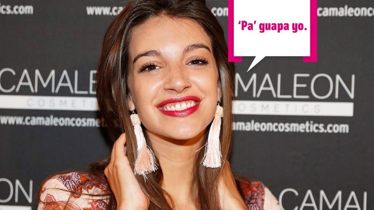 Ana Guerra con bocadillo: &quot;'Pa' guapa yo&quot;