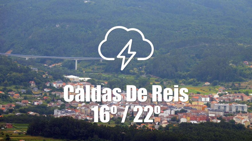 El tiempo en Caldas de Reis: previsión meteorológica para hoy, jueves 12 de junio