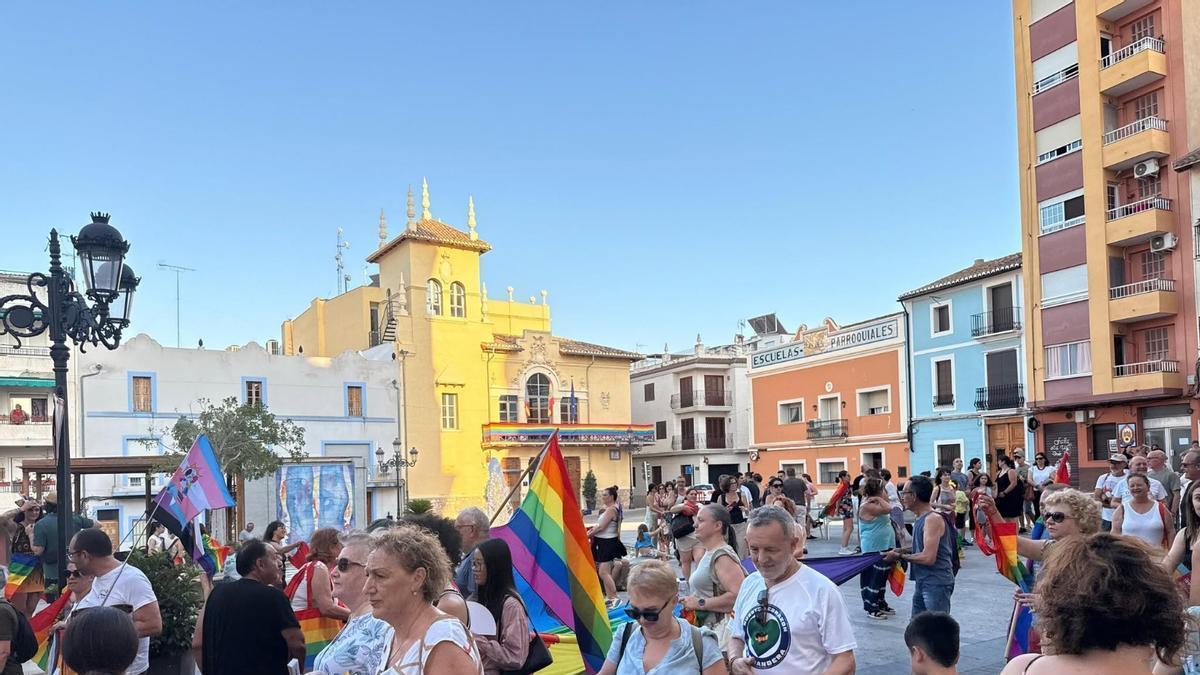Riba-roja de Túria celebra el Día Internacinal del Orgullo en una imagen de archivo.