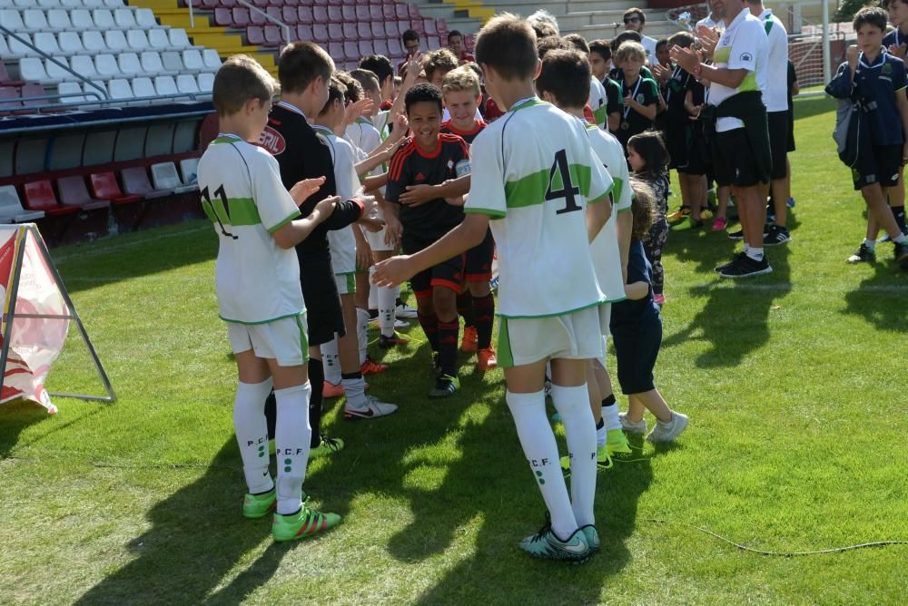 Los celestes vencen por la mínima al Pabellón Ourense en una bonita final