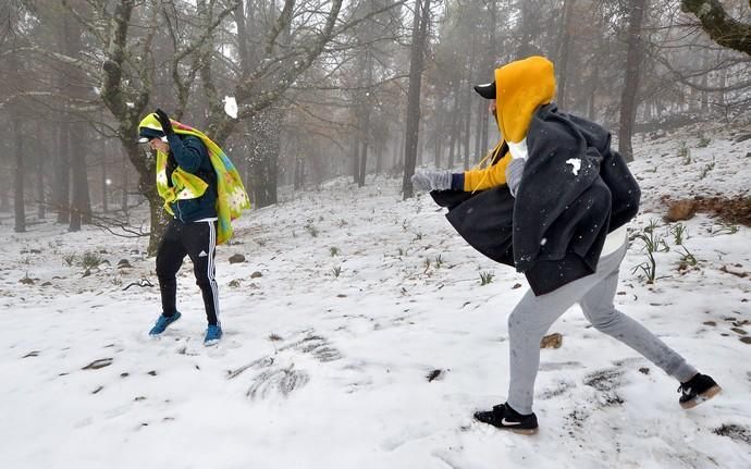 NIEVE CUMBRE GRAN CANARIA