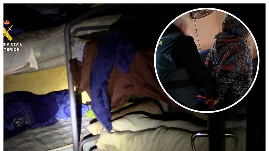 80 víctimas de trata liberadas y 7 detenidos: así operaba la red de «semiesclavitud» de Castellón