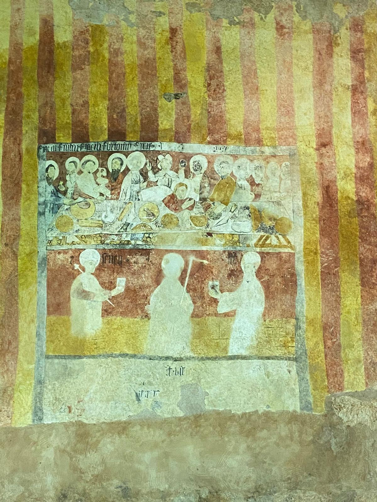 Pintura de la Última Cena.