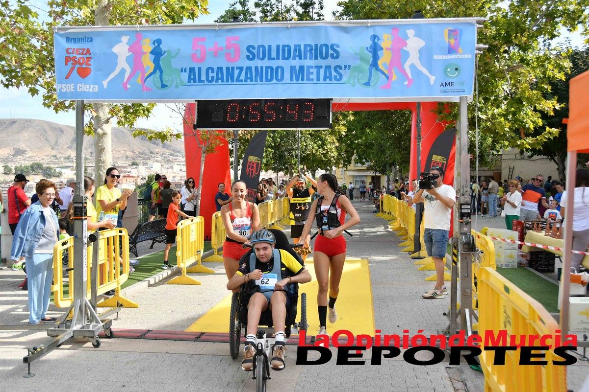 La carrera-Marcha Popular 5+5 Solidarios Alcanzando Metas, en imágenes