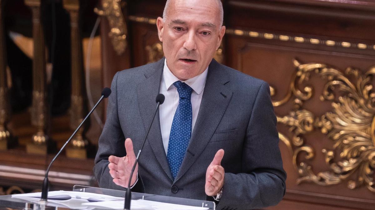 Jesús Carbonell durante el pleno.