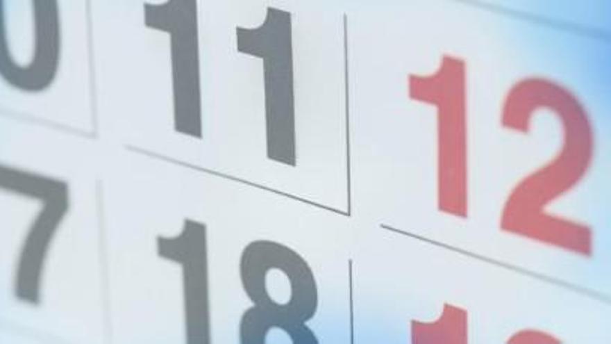 Calendari laboral 2019: Aquests són els festius del nou any