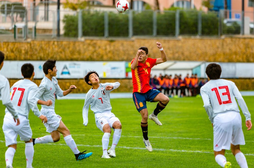 España sub-16 debuta con victoria en L'Alfàs del Pi ante Japón (4-2)